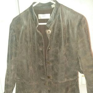 Leather jacket